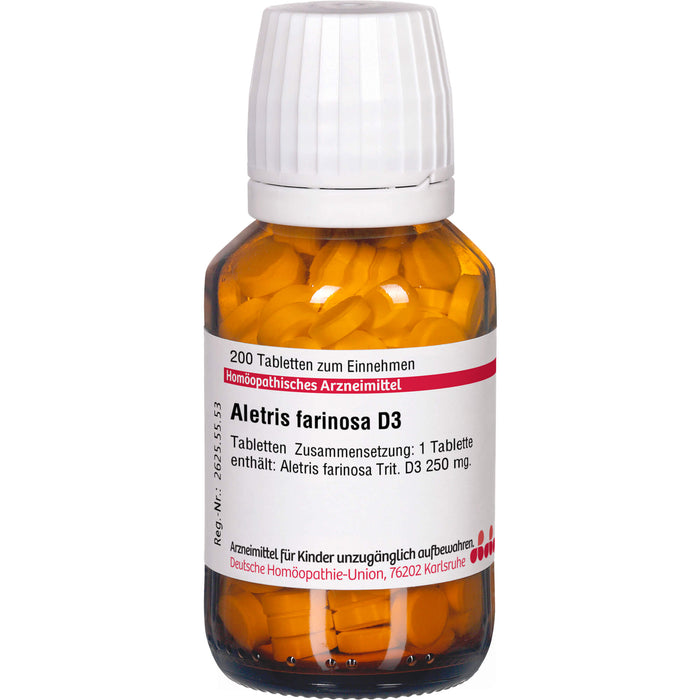 Aletris farinosa D3 DHU Tabletten, 200 St. Tabletten