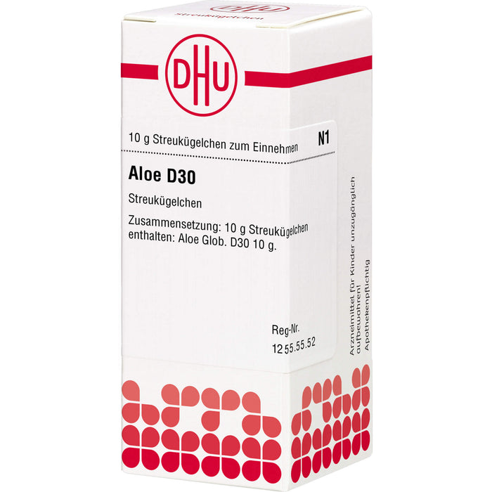 DHU Aloe D30 Streukügelchen, 10 g Globules