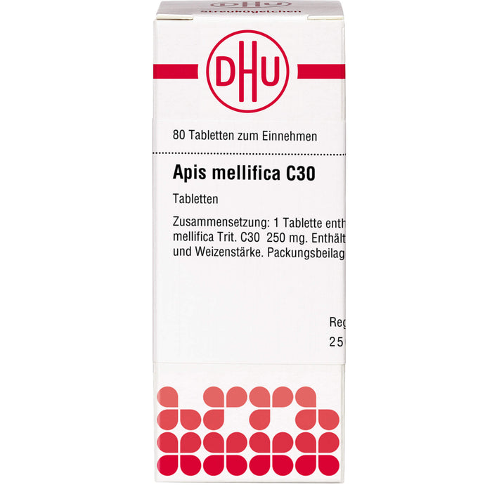 DHU Apis mellifica C30 Tabletten, 80 pcs. Tablets