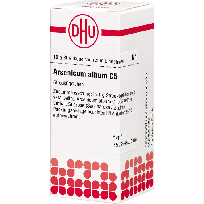 DHU Arsenicum album C5 Streukügelchen, 10 g Globules