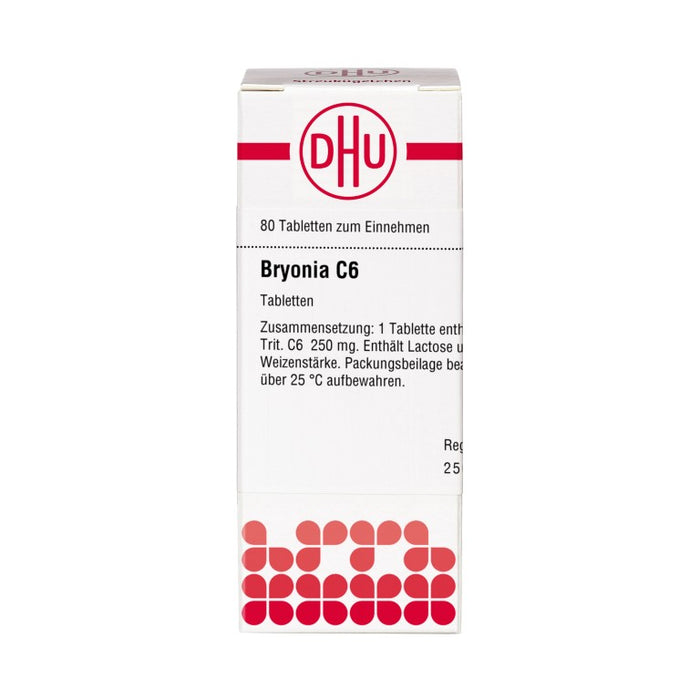 DHU Bryonia C6 Tabletten, 80 pc Tablettes