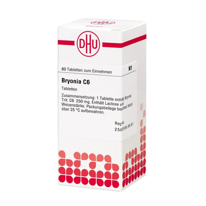 DHU Bryonia C6 Tabletten, 80 pc Tablettes