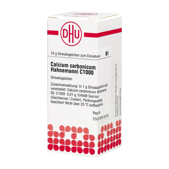 DHU Calcium carbonicum Hahnemanni C1000 Streukügelchen, 10 g Globules