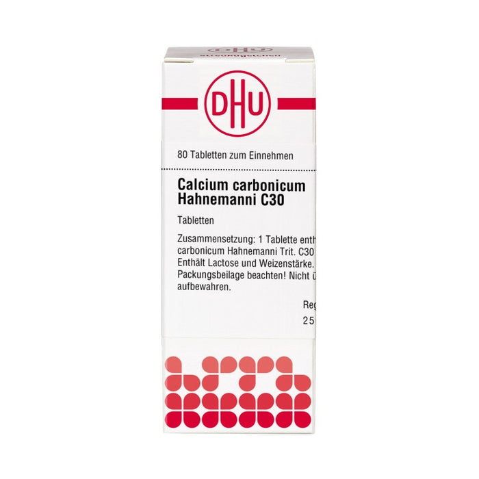 DHU Calcium carbonicum Hahnemanni C30 Tabletten, 80 St. Tabletten