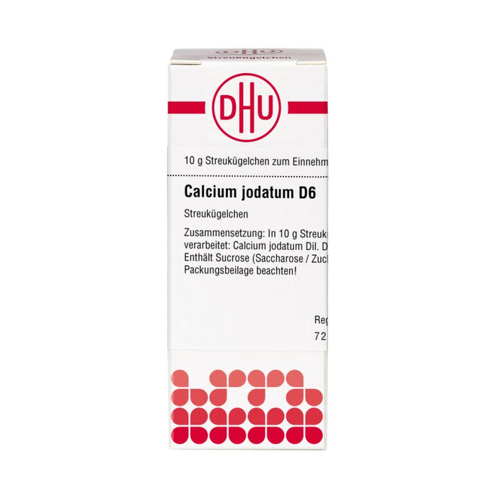 DHU Calcium jodatum D6 Streukügelchen, 10 g Globules