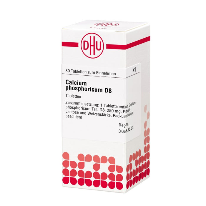 DHU Calcium phosphoricum D8 Tabletten, 80 pc Tablettes