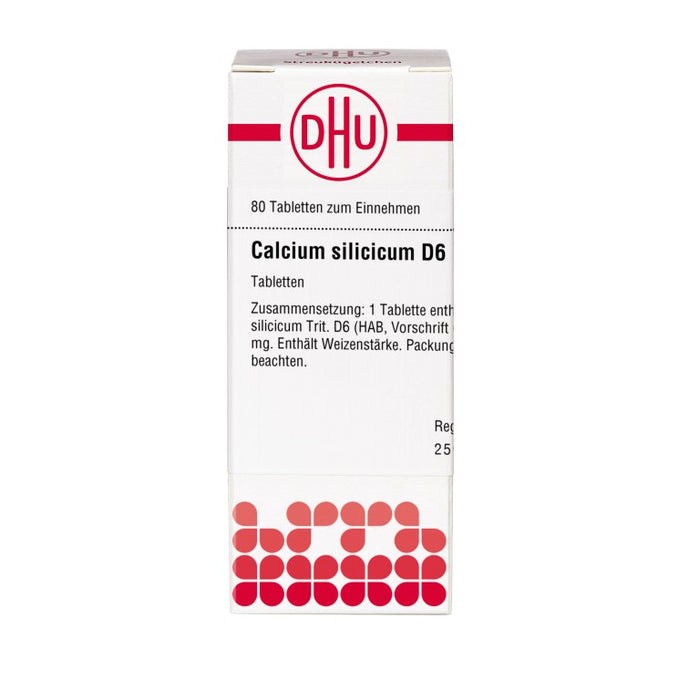 DHU Calcium silicicum D6 Tabletten, 80 pcs. Tablets