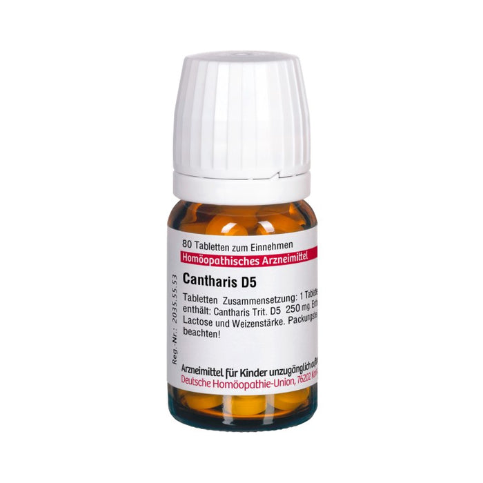 DHU Cantharis D5 Tabletten, 80 pcs. Tablets