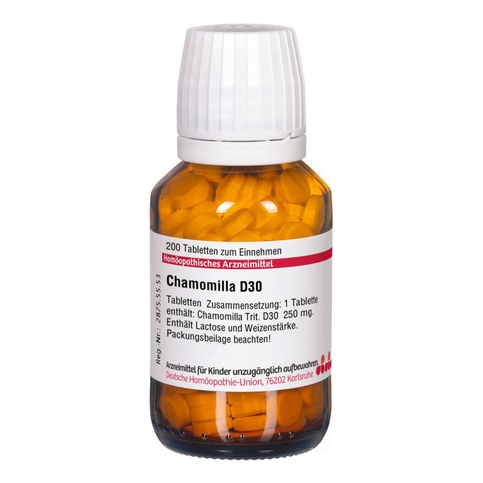 DHU Chamomilla D30 Tabletten, 200 St. Tabletten