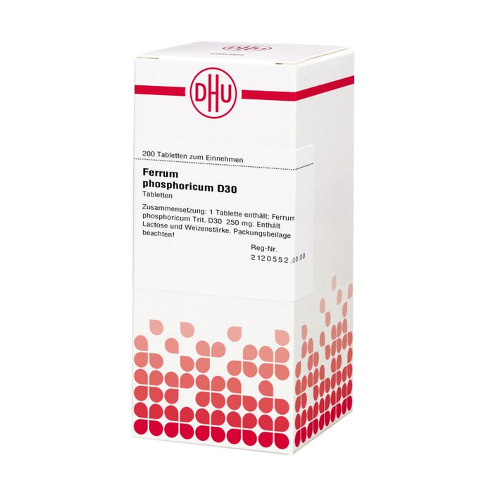 Ferrum phosphoricum D30 DHU Tabletten, 200 St. Tabletten