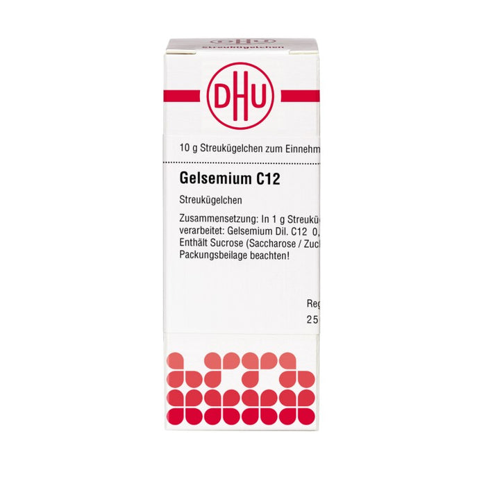 DHU Gelsemium C12 Streukügelchen, 10 g Globuli