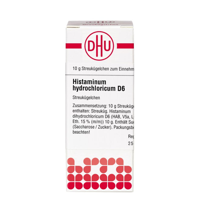 DHU Histaminum hydrochloricum D6 Streukügelchen, 10 g Globuli