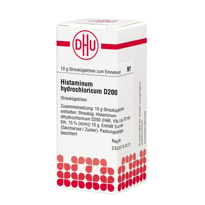 DHU Histaminum hydrochloricum D200 Streukügelchen, 10 g Globuli