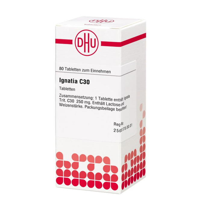 DHU Ignatia C30 Tabletten, 80 pc Tablettes