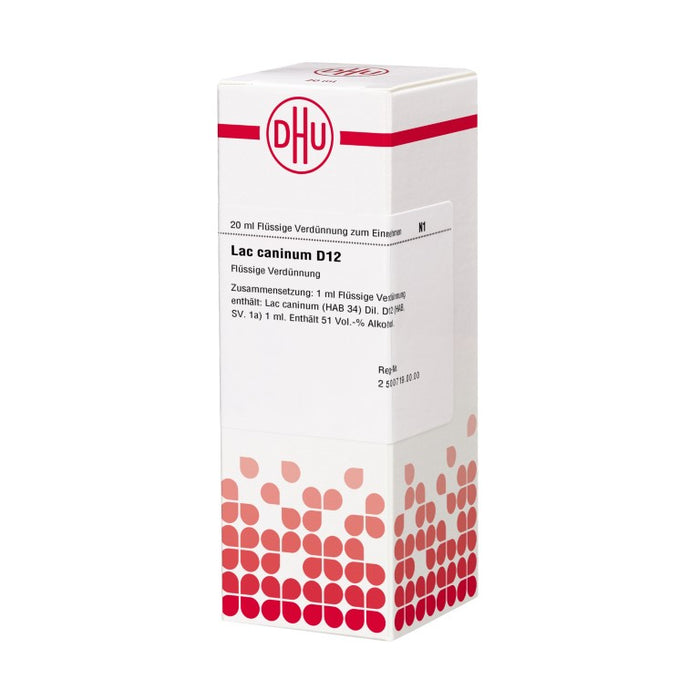 Lac caninum D12 DHU Dilution, 20 ml Lösung