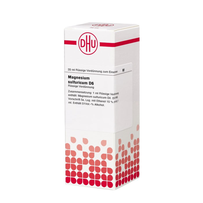 Magnesium sulfuricum D6 DHU Dilution, 20 ml Lösung