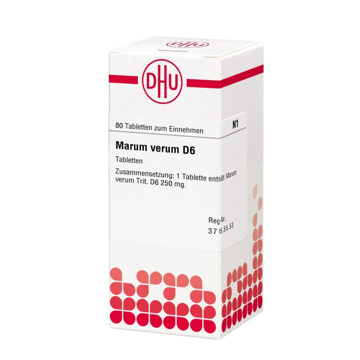 Marum verum D6 DHU Tabletten, 80 St. Tabletten