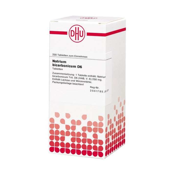 DHU Natrium bicarbonicum D6 Tabletten, 200 St. Tabletten