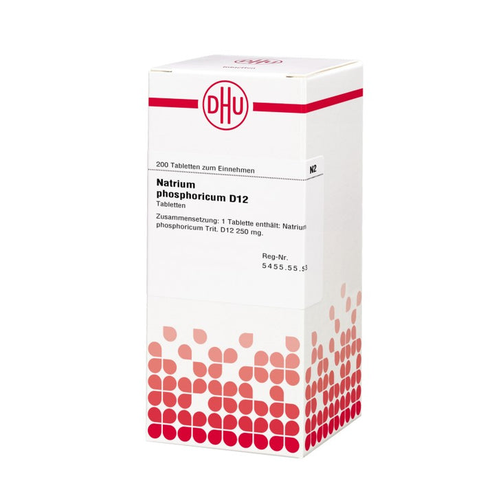 DHU Natrium phosphoricum D12 Tabletten, 200 pc Tablettes