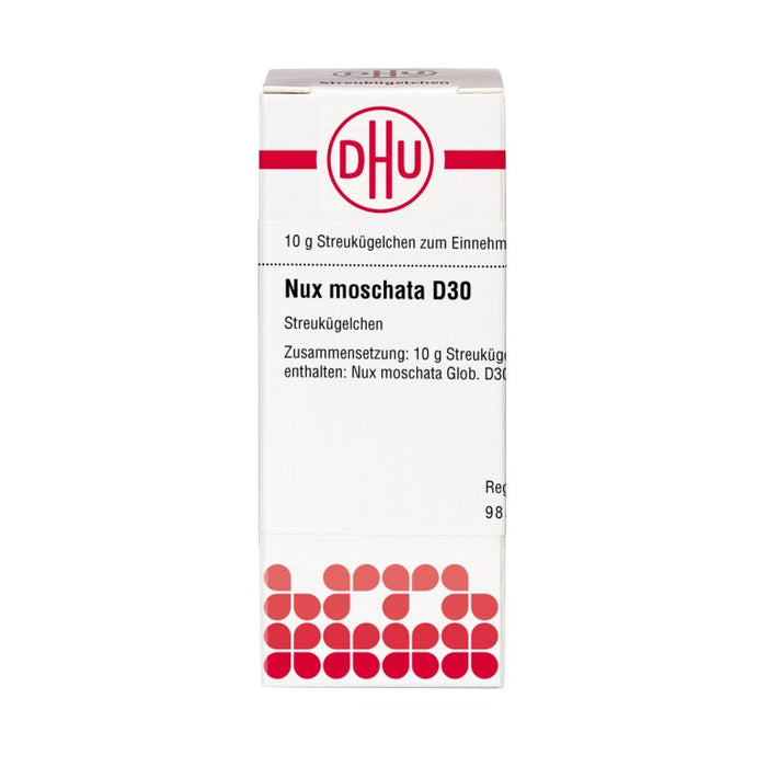 DHU Nux moschata D30 Streukügelchen, 10 g Globules