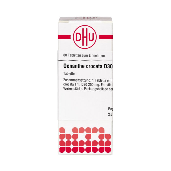 Oenanthe crocata D30 DHU Tabletten, 80 St. Tabletten