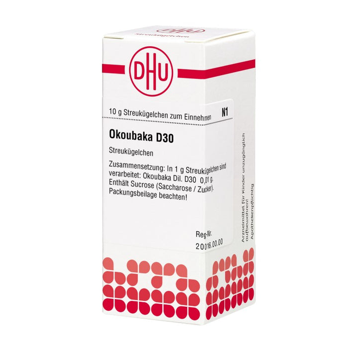 DHU Okoubaka D30 Streukügelchen, 10 g Globuli