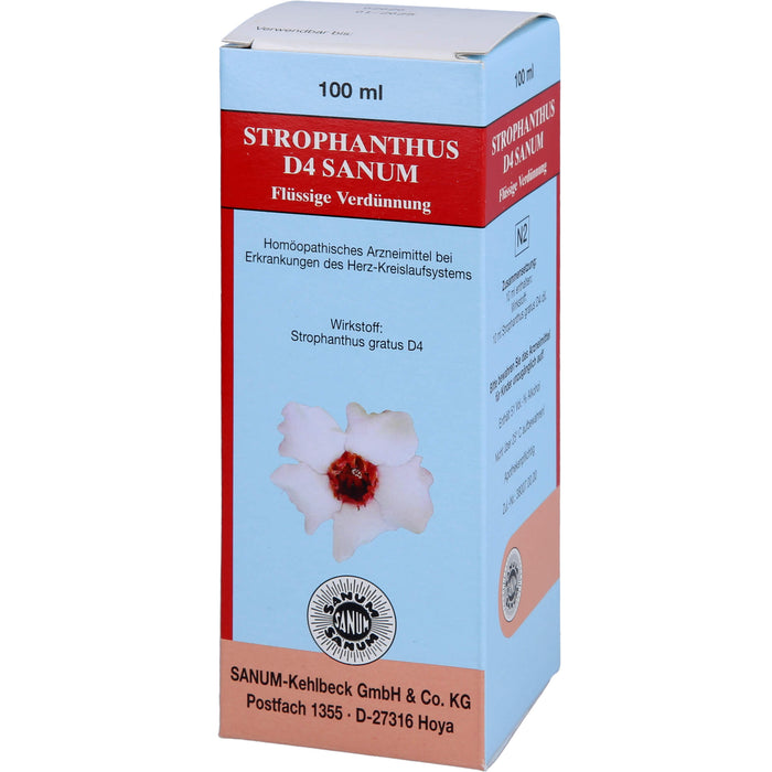 SANUM-KEHLBECK Strophanthus D4 flüssige Verdünnung, 100 ml Lösung