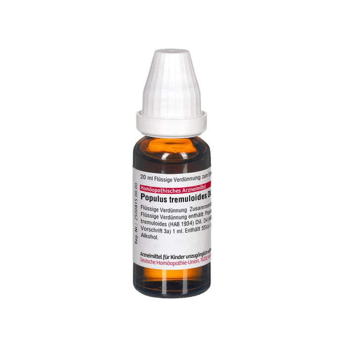 DHU Populus tremuloides D4 Dilution, 20 ml Lösung