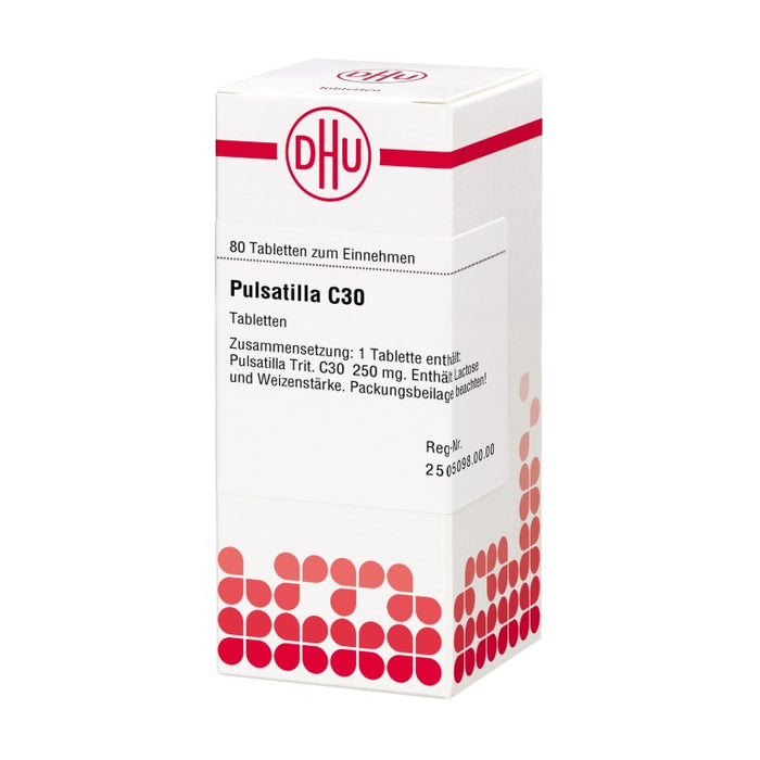 DHU Pulsatilla C30 Tabletten, 80 St. Tabletten