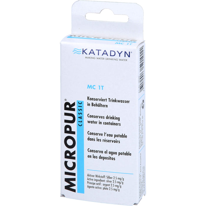 Micropur Classic MC 1T, 100 St. Tabletten