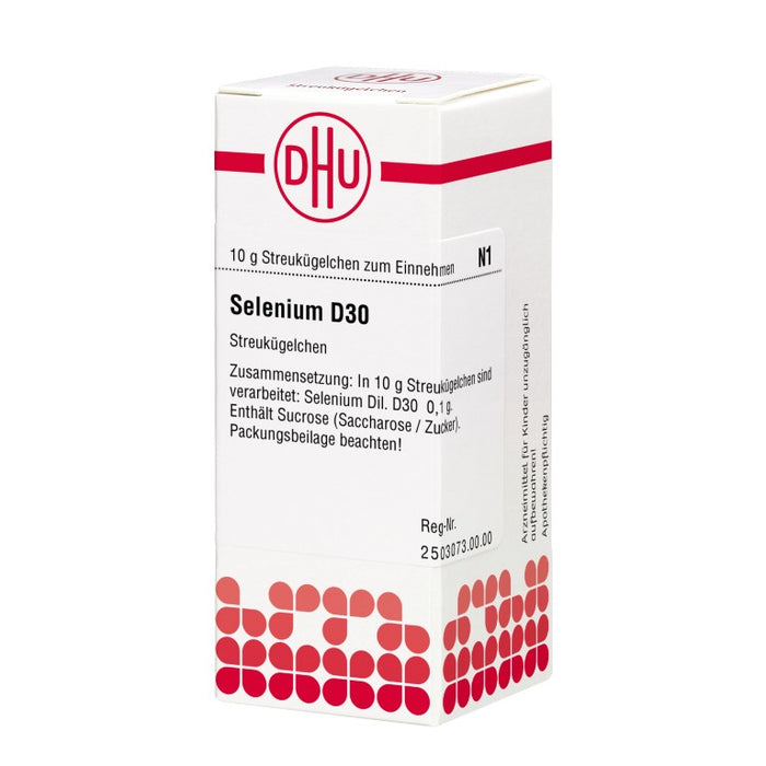 DHU Selenium D30 Streukügelchen, 10 g Globules