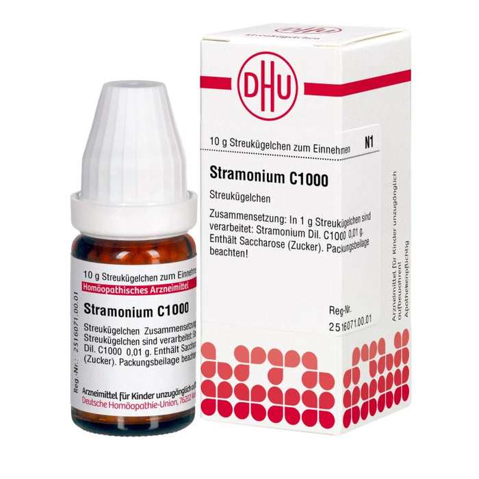 DHU Stramonium C 1000 Streukügelchen, 10 g Globules