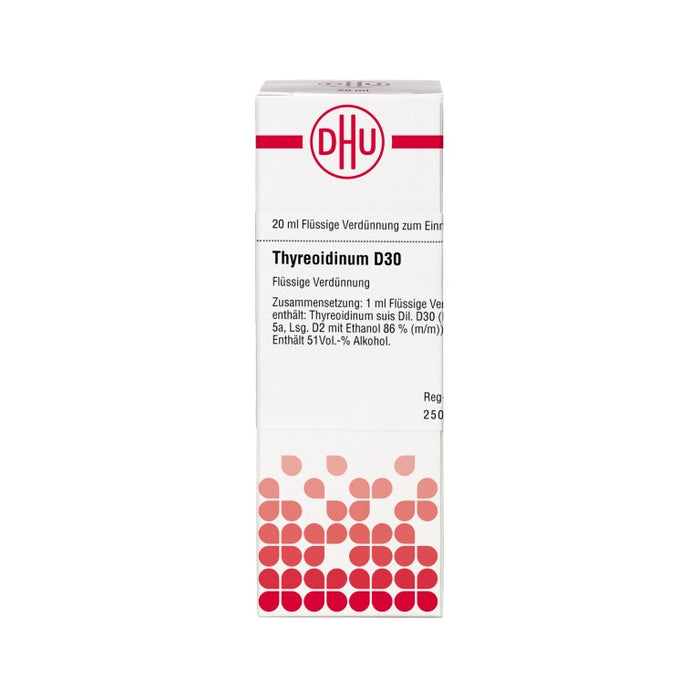 DHU Thyreoidinum D30 Dilution, 20 ml Lösung