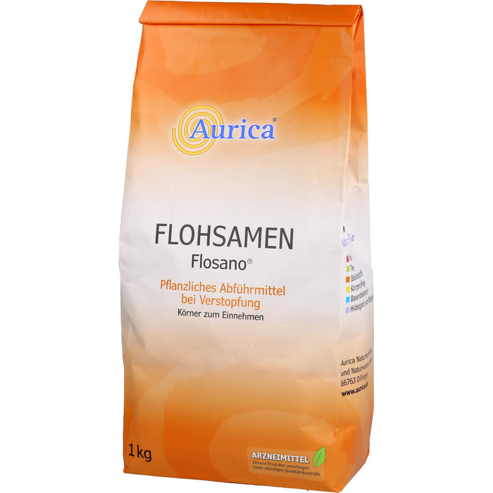 Aurica Flohsamen Flosano bei Verstopfung, 1000 g Powder