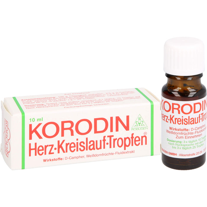 Korodin Herz-Kreislauf-Tropfen, 10 ml Solution