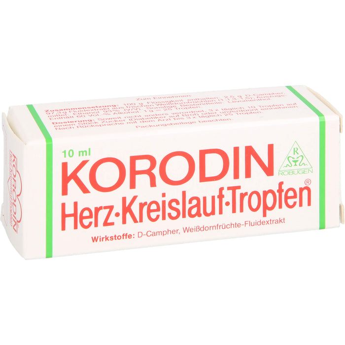 Korodin Herz-Kreislauf-Tropfen, 10 ml Solution