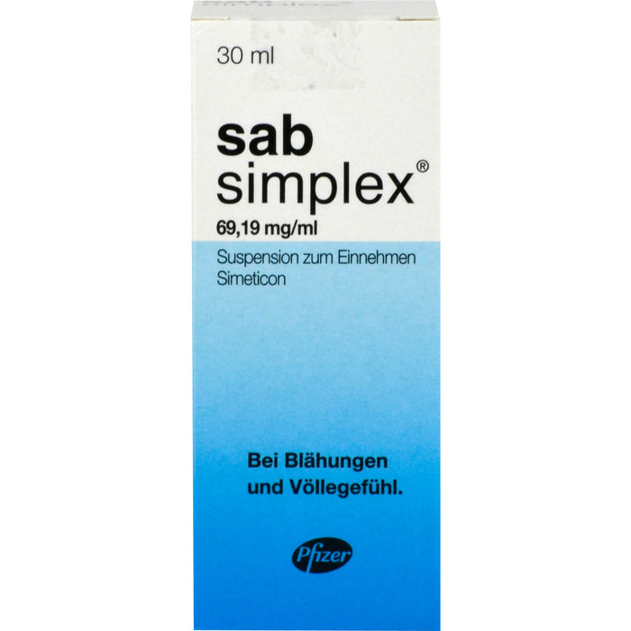 sab simplex 69,19 mg/ml Emra Suspension zum Einnehmen, 30 ml Solution