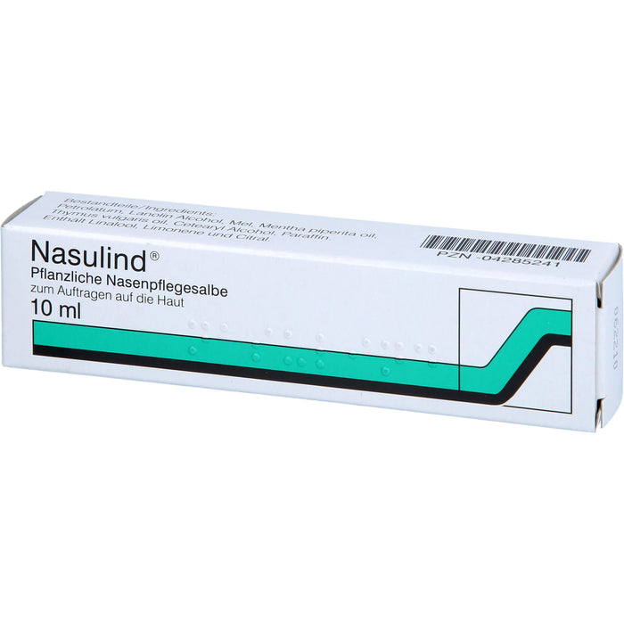 Nasulind Pflanzliche Nasenpflegesalbe, 10 ml Salbe