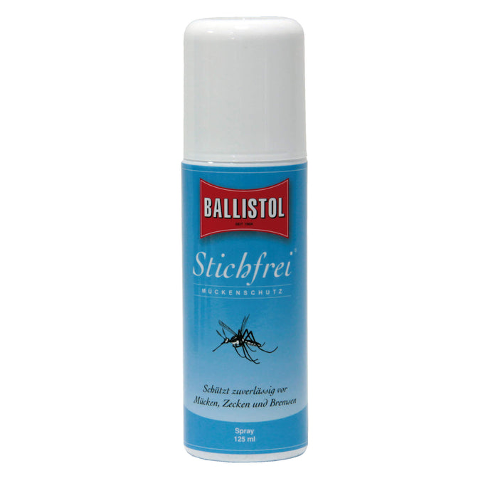 BALLISTOL Stichfrei  Mückenschutz schützt zuverlässig vor Mücken, Zecken und Bremsen, 125 ml Solution