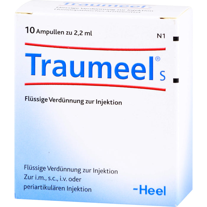 Traumeel S Flüssige Verdünnung zur Injektion, 10 pcs. Ampoules