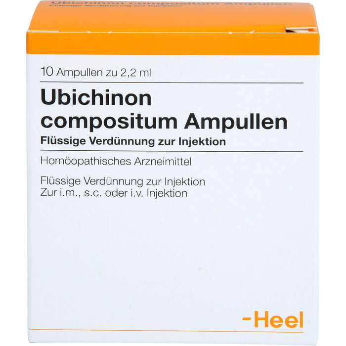 Heel Ubichinon compositum Ampullen, 10 St. Ampullen