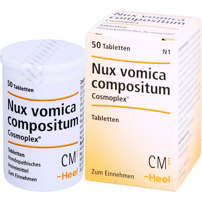 Heel Nux vomica compositum Cosmoplex Tabletten, 50 pcs. Tablets