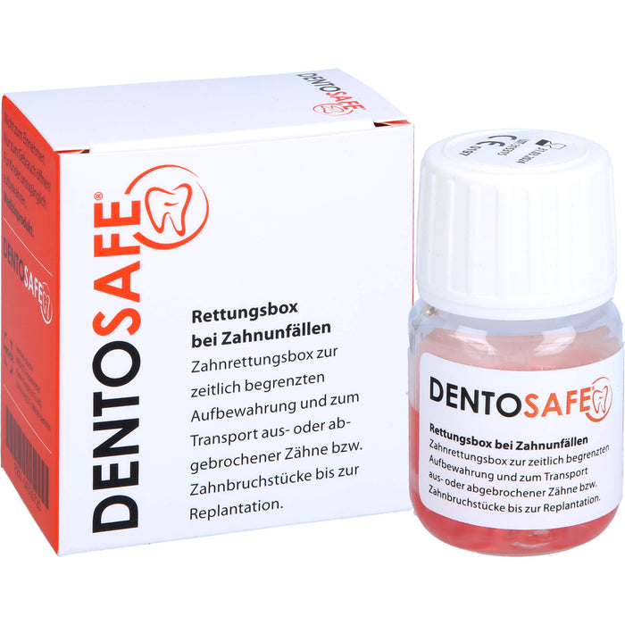 DENTOSAFE Zahnrettungsbox, 1 pc Boîte