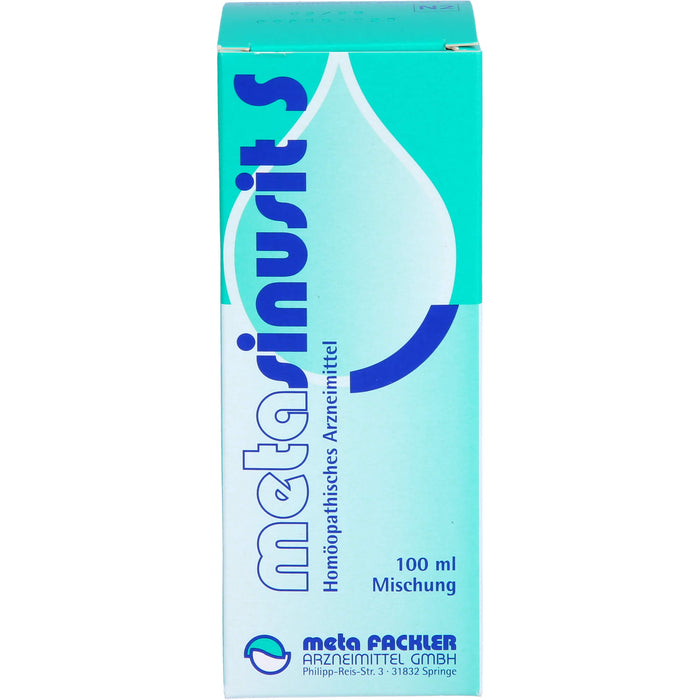 metasinusit S Tropfen, 100 ml MIS