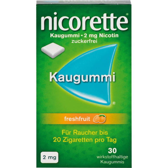 Nicorette 2mg Freshfruit Emra Kaugummi, 30 St KGU