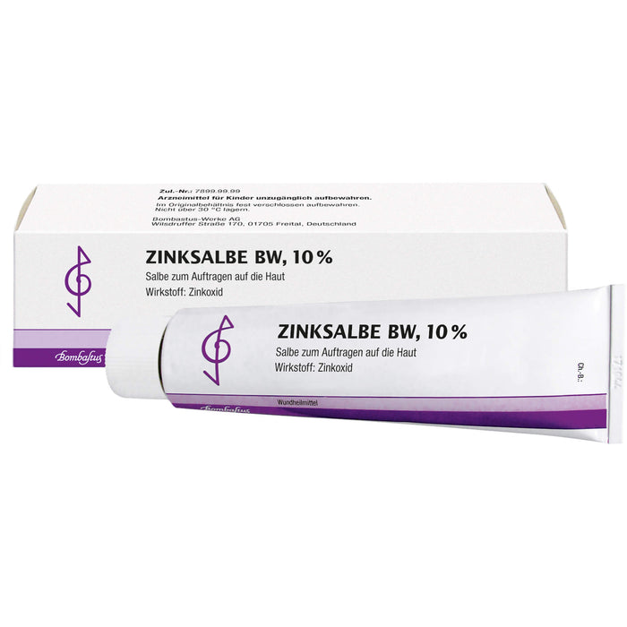 Bombastus Zinksalbe BW, 10 %, 100 ml Salbe