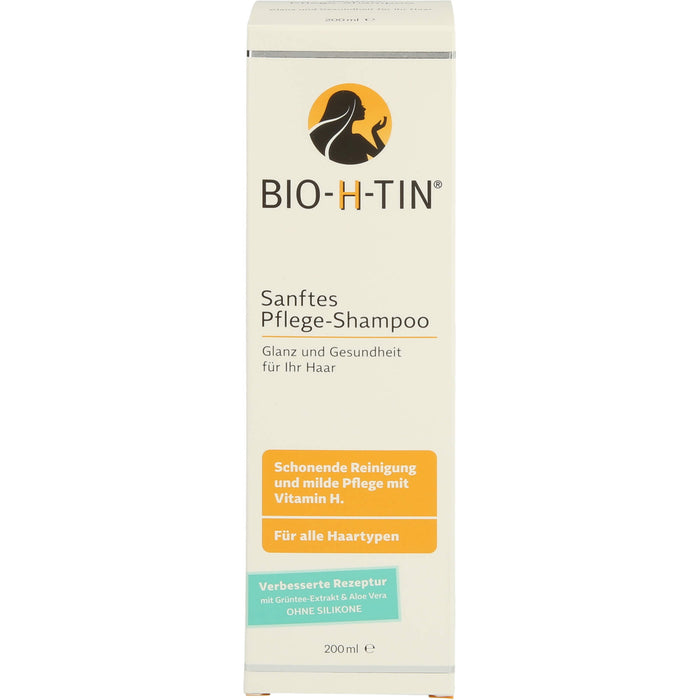 BIO-H-TIN Sanftes Pflege-Shampoo, 200 ml Shampoo