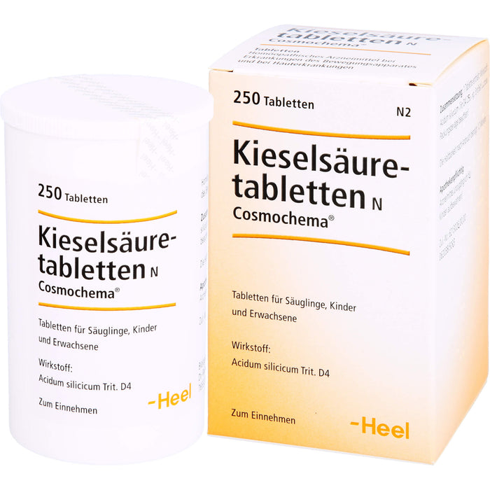 Kieselsäuretabletten N Cosmochema, 250 St TAB