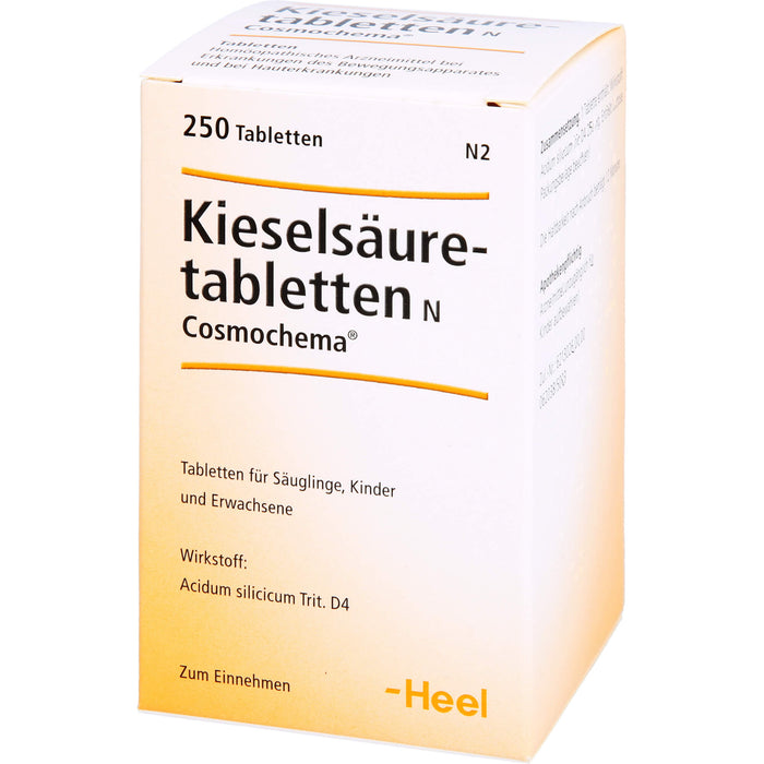 Kieselsäuretabletten N Cosmochema, 250 St TAB