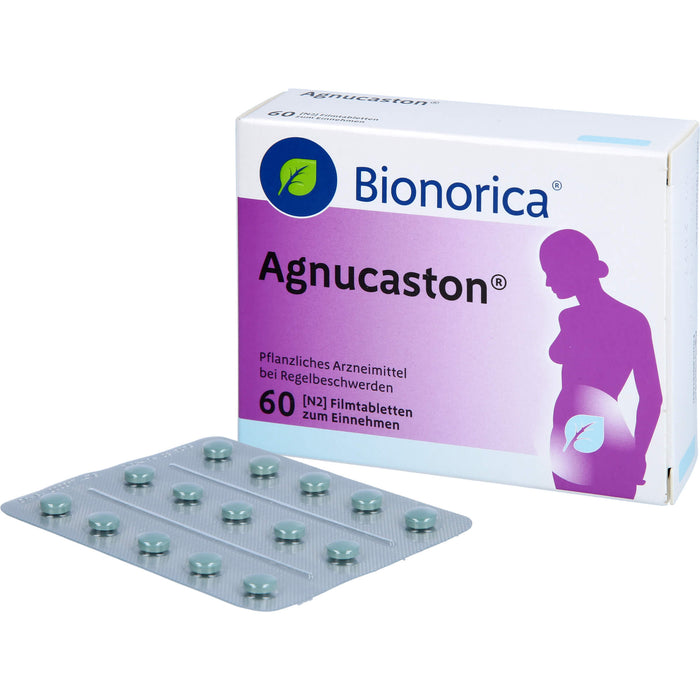 Agnucaston Tabletten bei Regelbeschwerden, 60 pc Tablettes